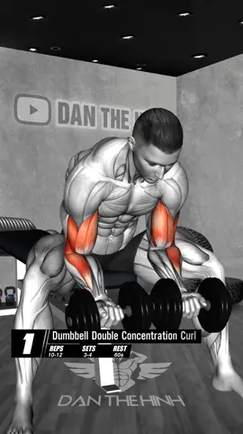 Bài tập tay toàn diện hiệu quả nhất #taptay #armsworkout #danthehinh #xuhuong #vairal #foryou 