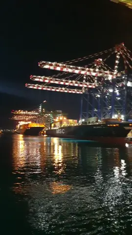 Like a symphony #MSCBIANCASILVIA🌙⚓️🚢  * * #captainvincenzo #viralvideo #foryou #fypシ #fyp #perte  #cargo #calabria #Cargo #tuglife #tug #tugboat  #nightshift #captain #msc #Lifestyle 
