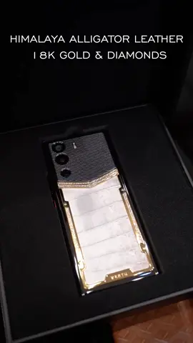 Vertu METAVERTU 5G Web3 18K Gold & Diamonds Phone#Vertu #luxuryphone 