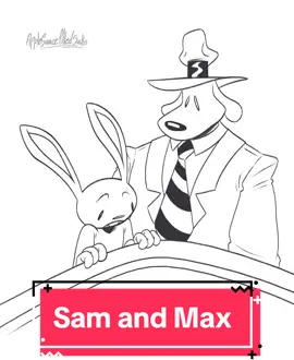 REPOST CAUSE I DONT KNOW WHAT HAPPENED!! They love eachother definitely <33 Freelance Husbands!  I literally cannot wait for Sam and max the devils playhouse remaster to come out-  It’s my favorite of the series and from what skunkape shared it already looks fantastic!!! #samandmax #samandmaxfreelancepolice #samandmaxfanart #fanart #art #drawing #sketch #animatic 