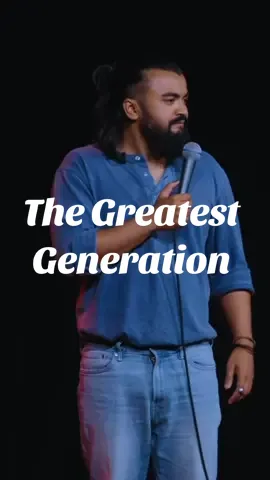 The greatest generation #babyboomer #boomer #genx #geny #millennial #millennialsoftiktok #genz #comedy #standupcomedy #standupcomedian 