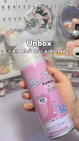 🤍 Xịt khử mùi giày dép siu thơm mùi đào mà thơm lâu cực #fyp #xh #xhtiktok #xuhuongtiktok #xuhuong #LearnOnTikTok #unboxing #tiktokshop #xitkhumui #xitkhumuigiay #xitkhumuihoinachhoichan #xitkhumuigiaydep 