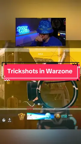 Trickshots in Warzone?! 😳 #callofduty #warzone #warzone3 #mw3 #goviral 