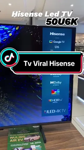 Hisense Led TV layar ULED yg lagi viral nih. Harga nya lagi sale guys jangan sampe ketinggalan 🥹🥹 #fyp #fypシ #fypシ゚viral #foryou #hisense 