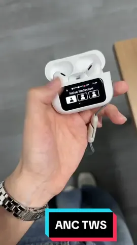 ANC/ENC AirPods with display#mexcio🇲🇽 #a9pro #airpods #audioviral #fyp #earphones #jblearbuds 