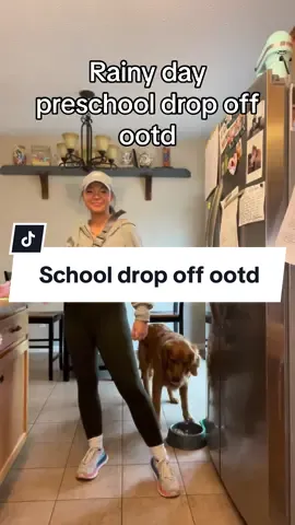 School drop off ootd #OOTD #springstyle #fitcheck #sahmootd #OOTD #sahm #momlife #preschooldropoff #schooldropoff #dropoffoutfit #momfit #momootd #preschoolmom #toddlermom #rainyday @HOKA @lululemon @target @90 Degree By Reflex @Nike 