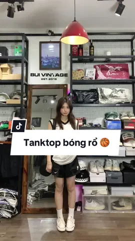 Sắp hè rùi , sắm em này dần ikkk 🏀 #foryou #xuhuong #muataitiktok #phoido #outfit #reviewlamdep #tanktop #aobalo #bongro #basketball 