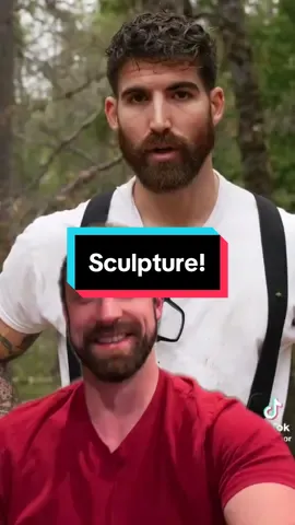 @Thoren Bradley  I am, in fact, good at the artistic side of it. #greenscreenvideo #sculpture #wood #trees #carving #art @Thoren Bradley 