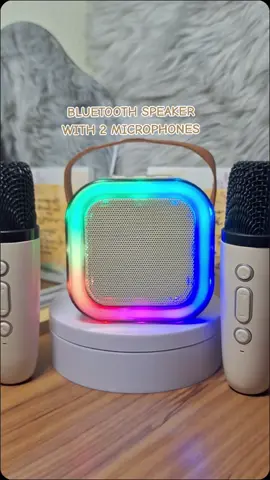 Pwedend dalhin kahit saan! #bluetooth #speaker #microphone #familybonding #fyp #trending #foryoupage #CapCut 