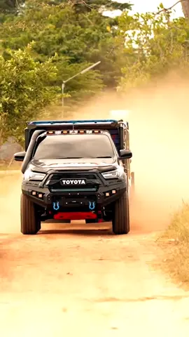 รีรันสุดหล่อกระบะพ่วงดั้มพ์ RRS กันอีกซักรอบ #รีโว่ #4x4offroad #offroad4x4 #toyota #hilux 
