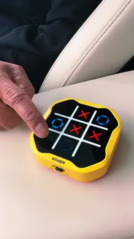 Play infinite tic-tac-toe while charging my car. #twoplayersgame #boardgame #familygame #twoplayersgame #giiker #tictactoe 