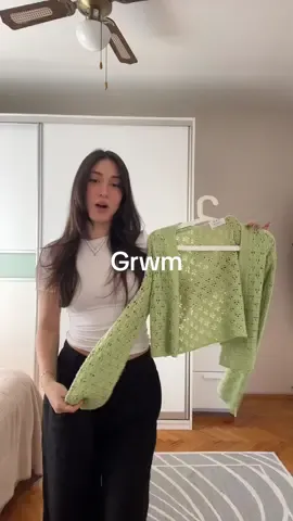 Beraber hazırlandık yine🌿🌿🌿 #grwm #benimlehazırlan #springoutfit 