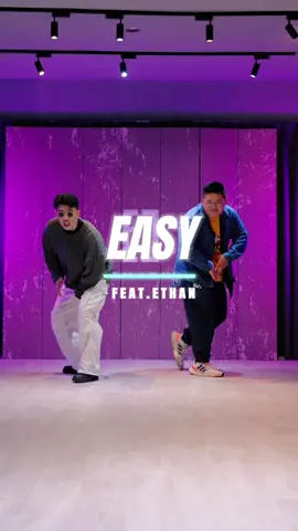 「EASY✨」流行舞蹈Cover🔍Feat.ETHAN#fyp #dance #easy #lesserafim #kpopfyp #kpop #cover 