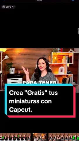 Crea tus Miniaturas‼️GRATIS‼️ con Capcut 😉 ✨Las miniaturas es la cara de tu vídeo ,hacerla atractiva puede llevar tu canal al éxito o no📉 Y necesariamente no tienes que tienes que ser diseñador o costarte dinero hacerlo , puedes hacerlo tu mismo con editores gratuitos como @CapCut  📌 Quieres aprender como darle una mejor imagen a tu canal? En mi canal te he dejado el vídeo completo para que puedas hacerlo 😉 ‼️Sígueme para más contenido‼️ #youtube #automatizaciondeyoutube #seryoutuber #diseño #ediciondevideos #miniatura #capcut #tipsdevideo #marifuentes 