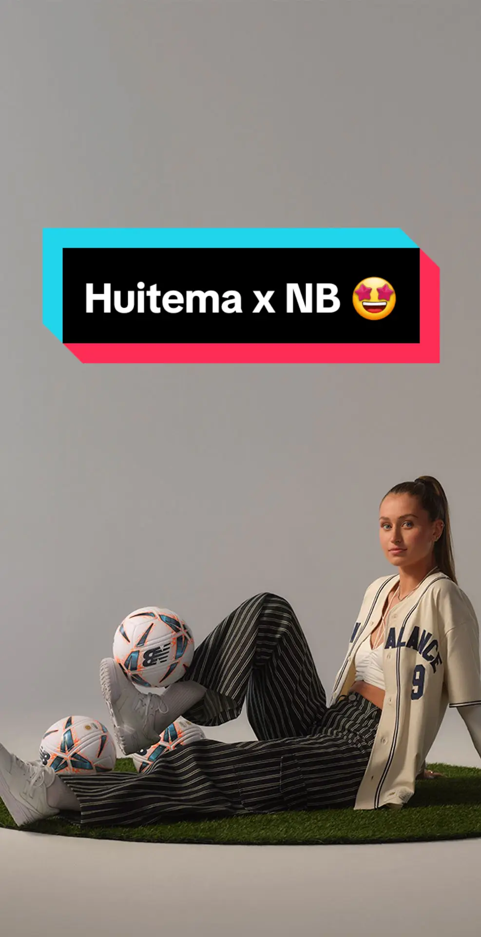 Jordyn Huitema joining @New Balance is 🤩🤩🤩🤩 She will wearing the NB Tekelas 😁 #nbfootball 