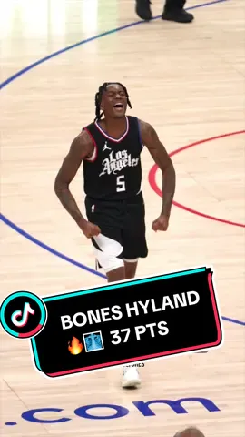 Bones Hyland got bizzy with 37 PTS 9 ASTS 3 STLS last night vs Phoenix🔥 (via @ashten jewell) #NBA #laclippers #boneshyland 