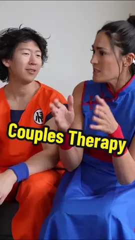 Is goku a better father or a better husband? Ft. @JackiJing as chi chi! This is part 1! #dbz #dragonball #dragonballz #dbs #goku #chichi #animetherapy 