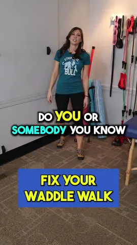 Fix Your Waddle Walk #bobandbrad #physicaltherapy #wellness #seniorfitness #walking #health