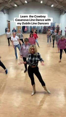 Learn the Cowboy Casanova Line Dance with my Dublin Line Dancers 💃🏻🕺🏽 #linedancing #linedance #irishlinedance #cowboycasanova #foryou #fyp #dance #dublin 