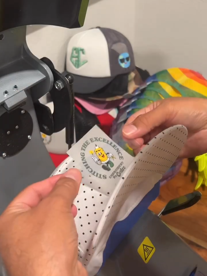 Check out how @embroiderybycortez used Supacolor Headwear heat transfers to create these dope polka dot caps! 🧢✨ Our Headwear heat transfers are designed to make it quick and easy to decorate hats and caps at the best price point. 😎💯 Want a FREE sample pack? Ready to place an order? DM us or tap the link in our bio. #Supacolor #heattransfers #screenprinttransfers #dtftransfers #customhats #heatpressprinting