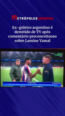 O #argentino #GermánBurgos, ex-goleiro do #AtléticodeMadrid e River Plate, foi demitido da TV espanhola Movistar Plus+ nesta quinta-feira (11/4). O comentarista e ex-jogador da seleção argentina afirmou que 
