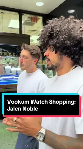 Watch shopping with Vookum. @Jalen Noble purchases a $14,000 Rolex Day Date with a factory diamond dial. Who should we shop with next? #rolex #watches #luxury #business #entrepreneur #foryou 