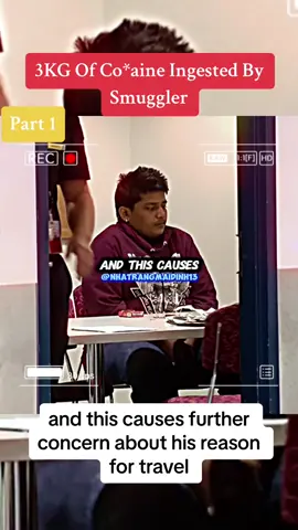 3KG Of Co*aine Ingested By Smuggler. Part 1 #copsoftiktok #policeoftiktok #crimetoks #criminaltok #fyp #foryou #viral #usaa 