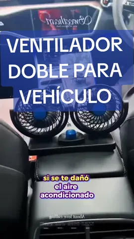 🌟 ¡Mantén tu vehículo fresco y cómodo con nuestro ventilador doble para vehículos! 🚗💨 Por solo 15$, obtén este práctico accesorio que se conecta a la cenizera de tu carro y te proporciona una brisa refrescante. ✨ Doble ventilador: Nuestro ventilador cuenta con dos potentes hélices que generan un flujo de aire constante dentro de tu vehículo, ayudando a disipar el calor y mantenerlo fresco durante los días calurosos. ✨ Conexión conveniente: Gracias a su diseño inteligente, este ventilador se conecta fácilmente a la cenizera de tu carro, sin necesidad de cables o instalaciones complicadas. Solo tienes que enchufarlo y disfrutar de la brisa fresca. ✨ Ajustable y versátil: El ángulo de los ventiladores se puede ajustar según tus necesidades, permitiéndote dirigir el flujo de aire hacia donde más lo necesites. Además, su diseño compacto no obstruye la visibilidad ni ocupa mucho espacio. -------------Ubicacion-------------- 📍CARACAS-LA CANDELARIA📍 ¡Hola! Para llegar a nuestro local, te indicamos que estamos ubicados en la (Esquina de Peligro) hacia el (Puente República). Edificio betissa en frente redtaurant casa farruco  ¡Esperamos verte pronto! -----------------GPS------------------- - 🗺️👇👇 Encuéntranos en el mapa: https://maps.app.goo.gl/3qnj8YHd5NTcT2zx5 -------------Whatsapp-------------- - Número telefónico: 📞  - 📲 Asesor 1: https://wa.me/584120987671 - 📲 Asesor 2: https://wa.me/584149295722 - 🚚Asesor Envios a nivel nacional gratis zoom: https://wa.me/584122317091 ---------------Catalogo------------ https://photos.app.goo.gl/SJD1ykKpyqwhd5Db6 #TodoSeller #VentiladorDobleParaVehículos #ViajesFrescos #OfertaEspecial #ManténTuVehículoFresco #compraonline 