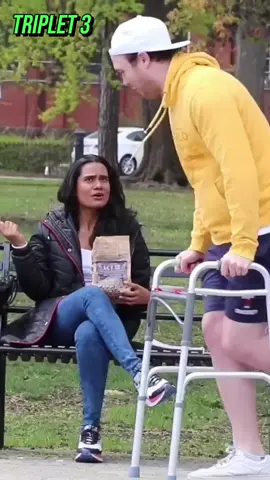 Her face at the end 💀 At least she had popcorn for the show #prank 