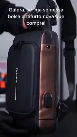 Bolsa Slim Bag™ - Mochila Anti-Furto com Senha USB #segurança #fyb #fy #ryuter 
