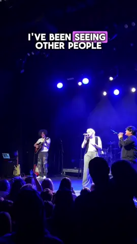 To think that we wrote this in your kitchen some time in the morning, and now playing it during one of your shows is so silly goofy lol love you miss @Maddie Zahm ty for having me :’) proud of you keep killing it #seeingotherpeople #maddiezahm #franciskarel #fyp 