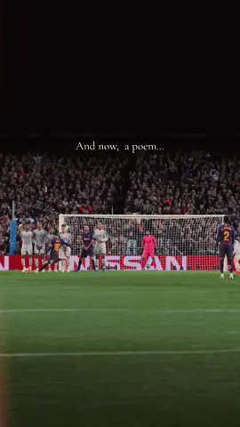 The perfect freekick doesn't exis... Poetry in a movement ✨ #messi #barca #liverpool #championsleague 