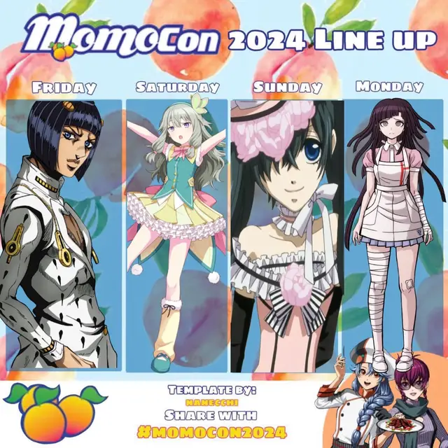 If anyone who sees this is going let me know :)) #momocon #momocon2024 