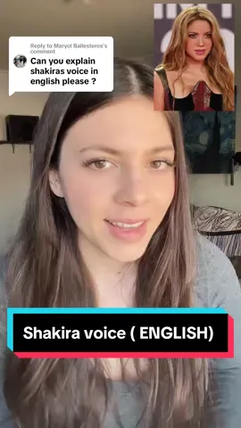 Replying to @Maryol Ballesteros #fyp #foryou #shakira #shakirashakira #shakirabizzarap #shewolf #impression #imitation #carolinaanzures #foryoupage #shaki #fypシ 