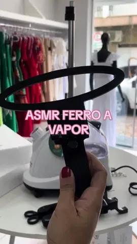 ASMR DO NOSSO FERRO A VAPOR.  Comentem se querem um video dele mais detalhado 🫶🏻📲 #asmr #asmrvideo #viral #exploreasmr 