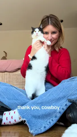 thank you, cowboy 🤍 #catsoftiktok #catdistributionsystem #bottlebaby #bottlebabykitten #catrescue 