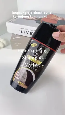 solusi cepat dan alami hilangin uban cuma pakai shampoo dari @MYIWE 😍✨ #kembalimudacumapakaishampoo #myiwehaircoloring #myiwe #penghitamrambut #shampoouban #racuntiktok #haircoloring #penghitamuban #shampoo 
