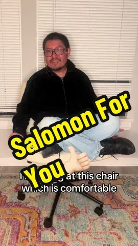 Salomon Flores approves this message. Go buy the Criss Cross chair! And be like Salomon. #nathanforyou #salomonflores #salomon #crisscrosschair #sweetfurniture #comedycentral #nathanfielder 