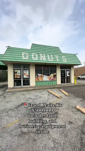⭐️2ND GEN RESTAURANT AND DRIVE THRU 📍Grand Praire ,Tx $500,000 Property features ⬇️ •16,998 LOT saft. •11,530 Bldg soft •Grease trap •High Visibility •Fully Equipped •Between 161 & Carrier $500,000 For more information on this property or list of commercial spaces for your business contact me. PROPERTY TYPES I HELP WITH:⬇️ SALON SUITE RETAIL STOREFRONT RESTAURANT/BAR MEDICAL INDUSTRIAL WAREHOUSE OFFICE SPACE COMMERCIAL LAND 👩‍💻Liliana lezo Commercial advisor  📲832-855-6577 Hablo Español #commercialadvisor #restaurant #2ndgenrestaurantspace #commercialrealestate #donutshopforsale #donutshop #2ndgenrestaurantspace #donutshop #commercialproperty #fy #contentcreator #houstonbusiness #supportsmallbusiness #houstonrealtor #houstonrealestate #influencer #startabusiness #fy #fyp #viral #reels #reel #reelsinstagram #commercialrealestate #commercialadvisor #fyp #fu #fy #influencer #contentcreator #parati #foryoupageofficiall #latinarealtor #bilingualrealtor #agenteinmobiliario #startabusiness  #businessowner  #entrepreneurship #entrepreneurlife #commercialrealestate #dallas #dallastx #dallasrealtor #dallasrealestate #leasingspecialist #leasingconsultant #grandprairie 