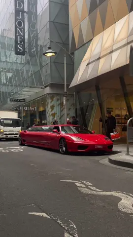 #ferrari #360moderna #limosine #ferrarilimousine #fyp #viral #like #red #ferrariclub #ferrariland