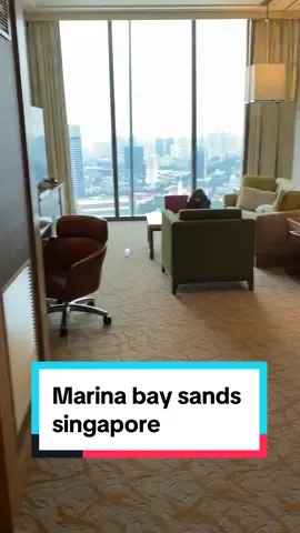 Kamar hotel di marina bay sands singapore