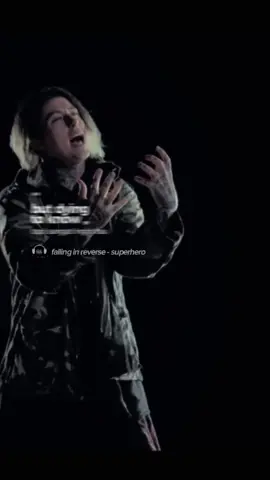 Falling In Reverse - Superhero.  .  .  .  #fallinginreverse #superhero #metalcore #metal #livemusic #musiclyrics #musiklirik #liriklagu #lirikterjemahan #playlist #headbang #ronnieradke 