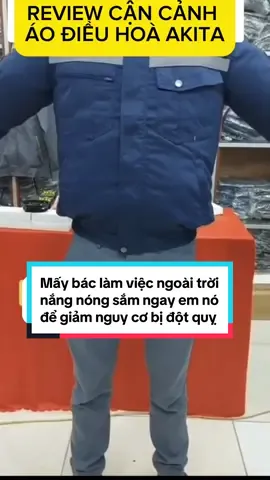 Giành cho các bác làm việc ngoài trời mùa nắng nóng. #xuhướng #xuhuongtiktok #xuhuong #aodieuhoa #aodieuhoanhatban 