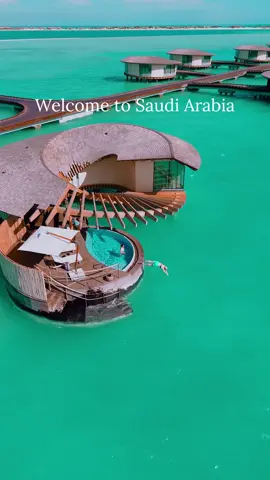 Can you believe this is Saudi? St. Regis Red Sea Resort is the first hotel to open at @The Red Sea islands and it is stunning! 🏝️🌴🌊🐠🐬 📍Sunset Coral Villa, St. Regis Red Sea Resort, Umluj 🇸🇦 #visitredsea #stregisredsea #seebeyond #traveltiktok #wheretovisit #wheretovisitksa #explorearabia #eidmubarak 