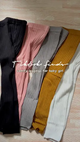 Affordable & comfy leggings for baby girl. Super ganda ng quality! 💯☁️🤎 #comfyleggings #outfitfinds #budolfinds #tiktokfinds #fyp #foryou #foryoupage #MomsofTikTok 
