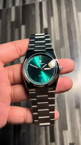 Poedagar watch green dial #fypシ #yellowbasket #watch #trendingwatch 