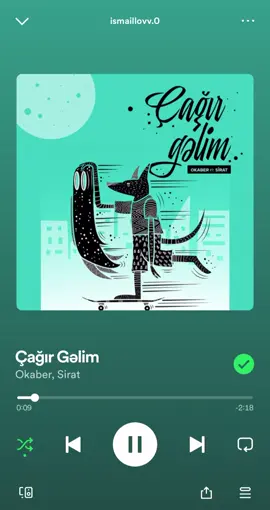 Axtarma azadlığı ölüm gəlirsə…#okaber #çağırgelim #spotify 