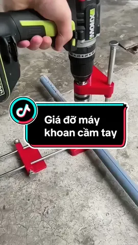Cữ định vị mũi khoan, giá đỡ máy khoan cầm tay #cudinhvimuikhoan #giadomaykhoan #giadomaykhoancamtay #giadomaykhoandanang 