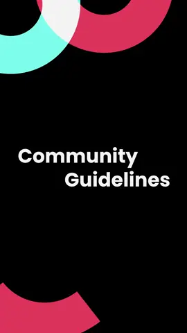 Learn more about TikTok's Community Guidelines through LIVE Safety Education Center! #TikTokLIVE