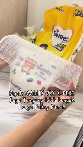 #popoksweetymurah #popoksweetypants #sweetydryexpert #popokmurah #tiktokshop #palingmurah #tokopediahaul 